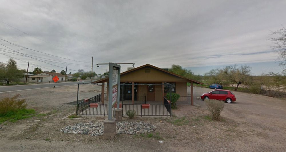 HARD CORNER for Fast Food / C-Store - Gas station / Corner of Hwy 79 / 1st Street / Diversion Dam Rd.: 700 N Pinal Parkway Ave, Florence, AZ 85132